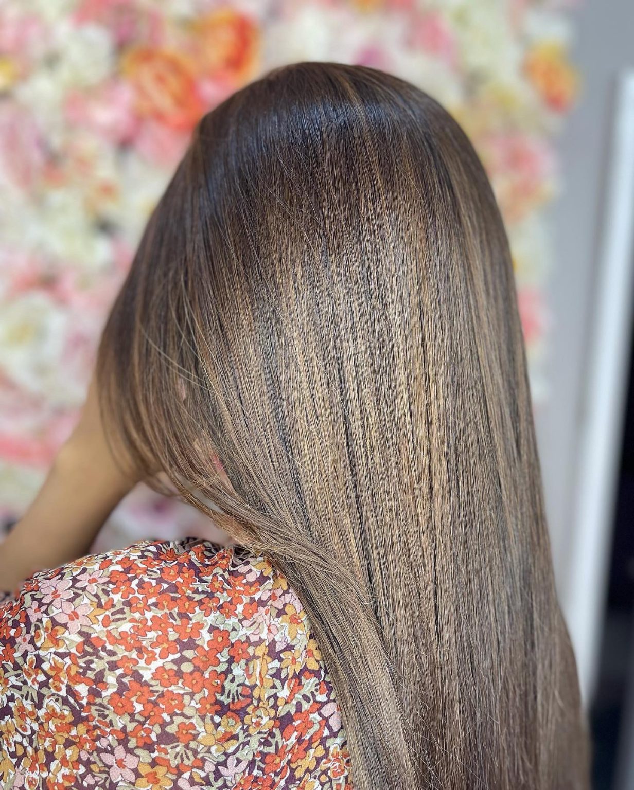 dunkelblonde haare mit blonden strähnen