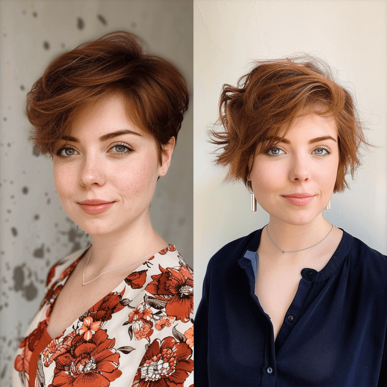 Doppelkinn Frisuren Rundes Gesicht Vorher Nachher