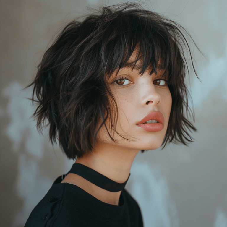 30 Bob mit Pony Frisuren, die Ihr Gesicht perfekt umrahmen