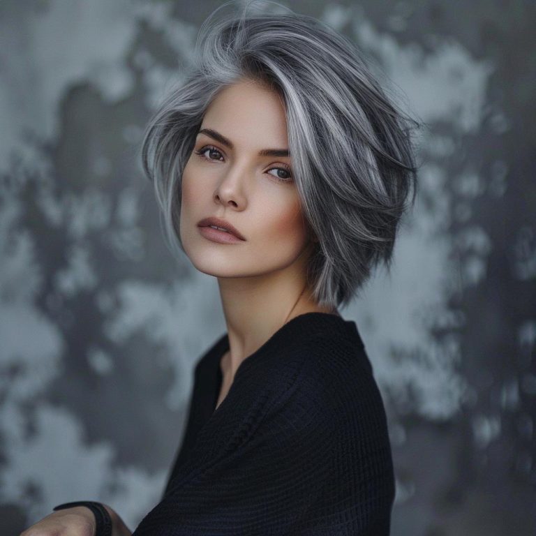 Graue Haare Mittellang Frech Entdecken Sie Ihren Neuen Lieblingslook