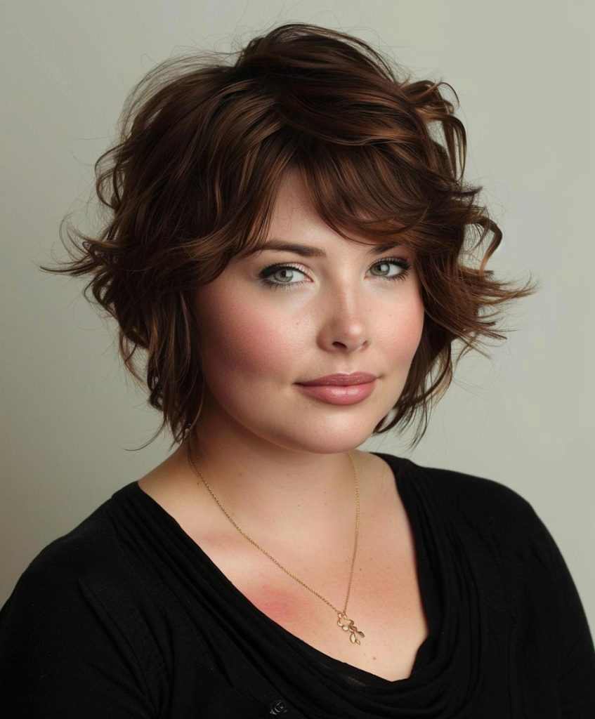 35 Moderne Frisuren für Mollige Frauen mit Rundem Gesicht