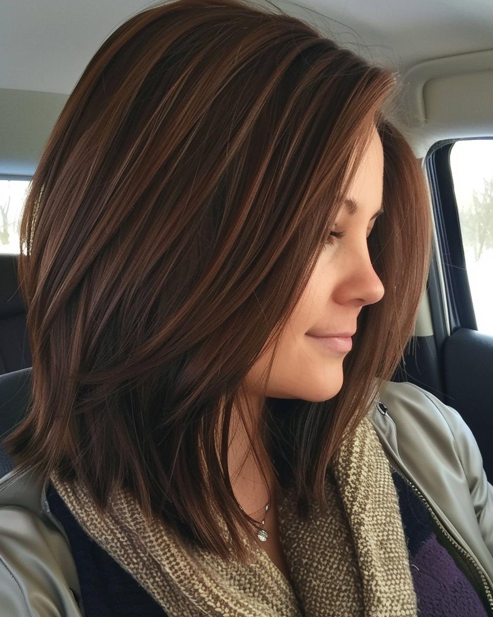 50 Sch ne Frisuren F r Schulterlange Haare Die Inspirieren