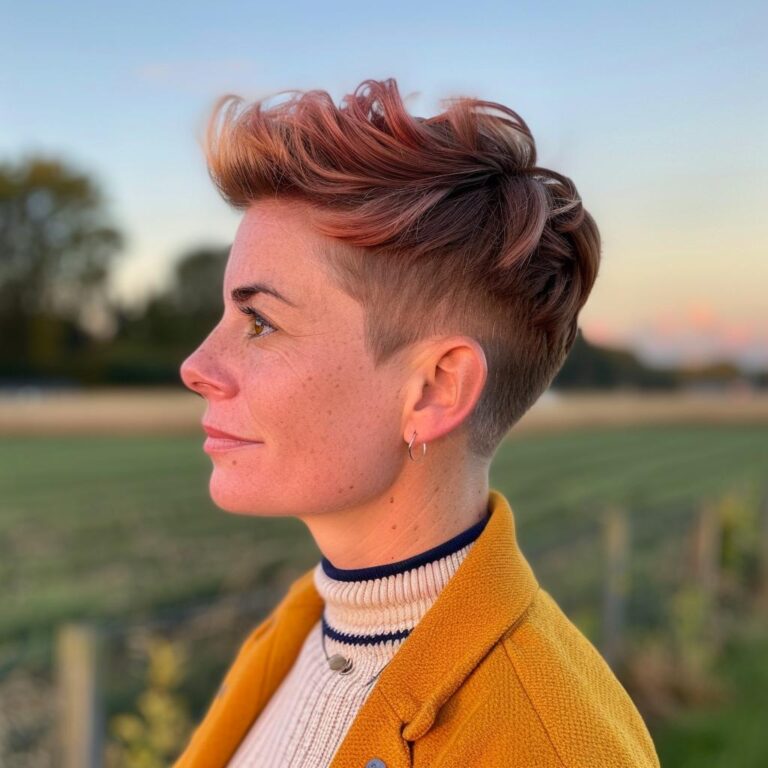 32 Mutige und Stilvolle Frisuren für Frauen ab 60 mit Brille