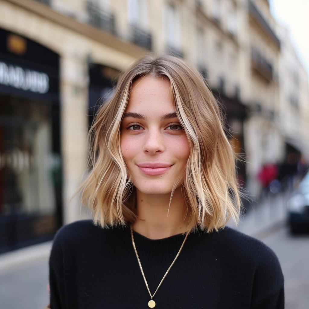 54 Stylische Und Zeitlose Frisuren F r Schulterlanges Haar