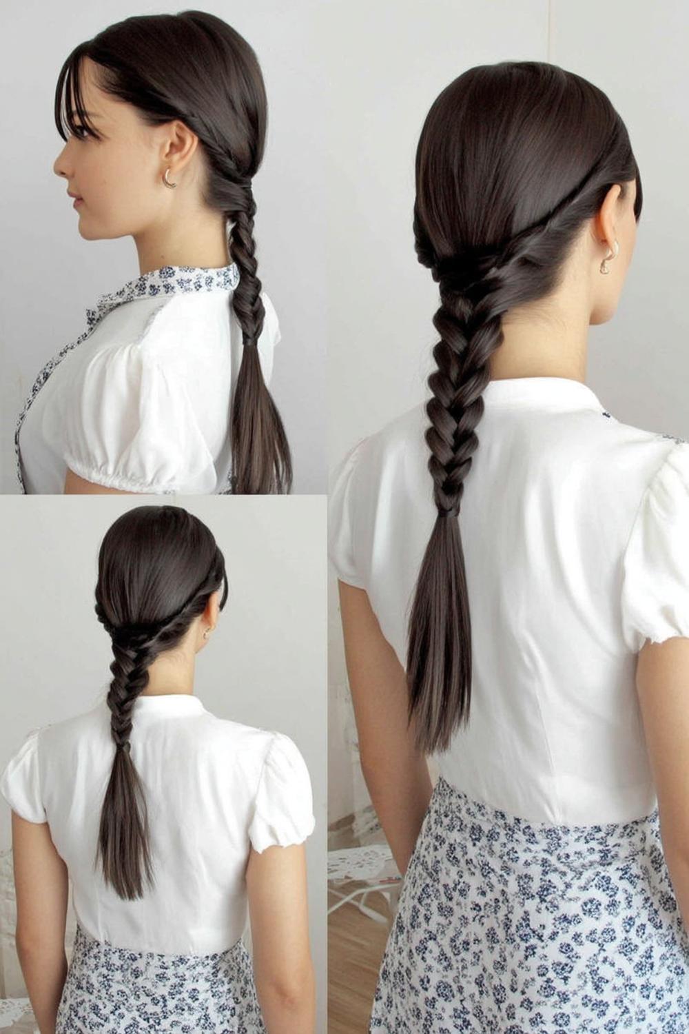 Vintage-inspirierter Hochzeitsdutt