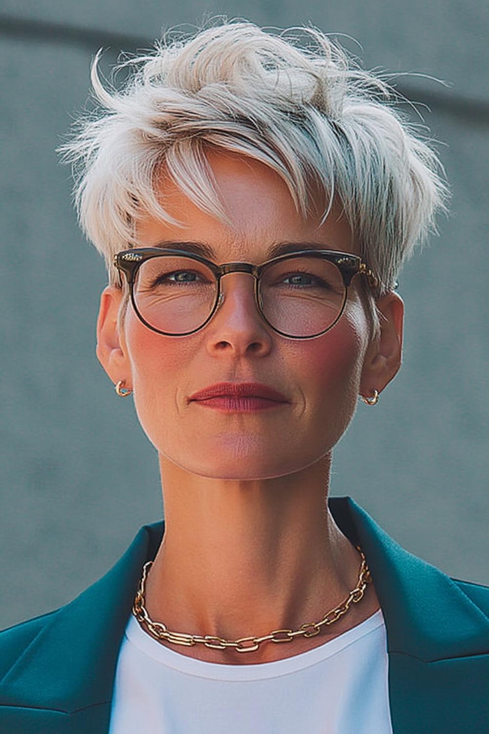 Klassischer Kurzhaarschnitt