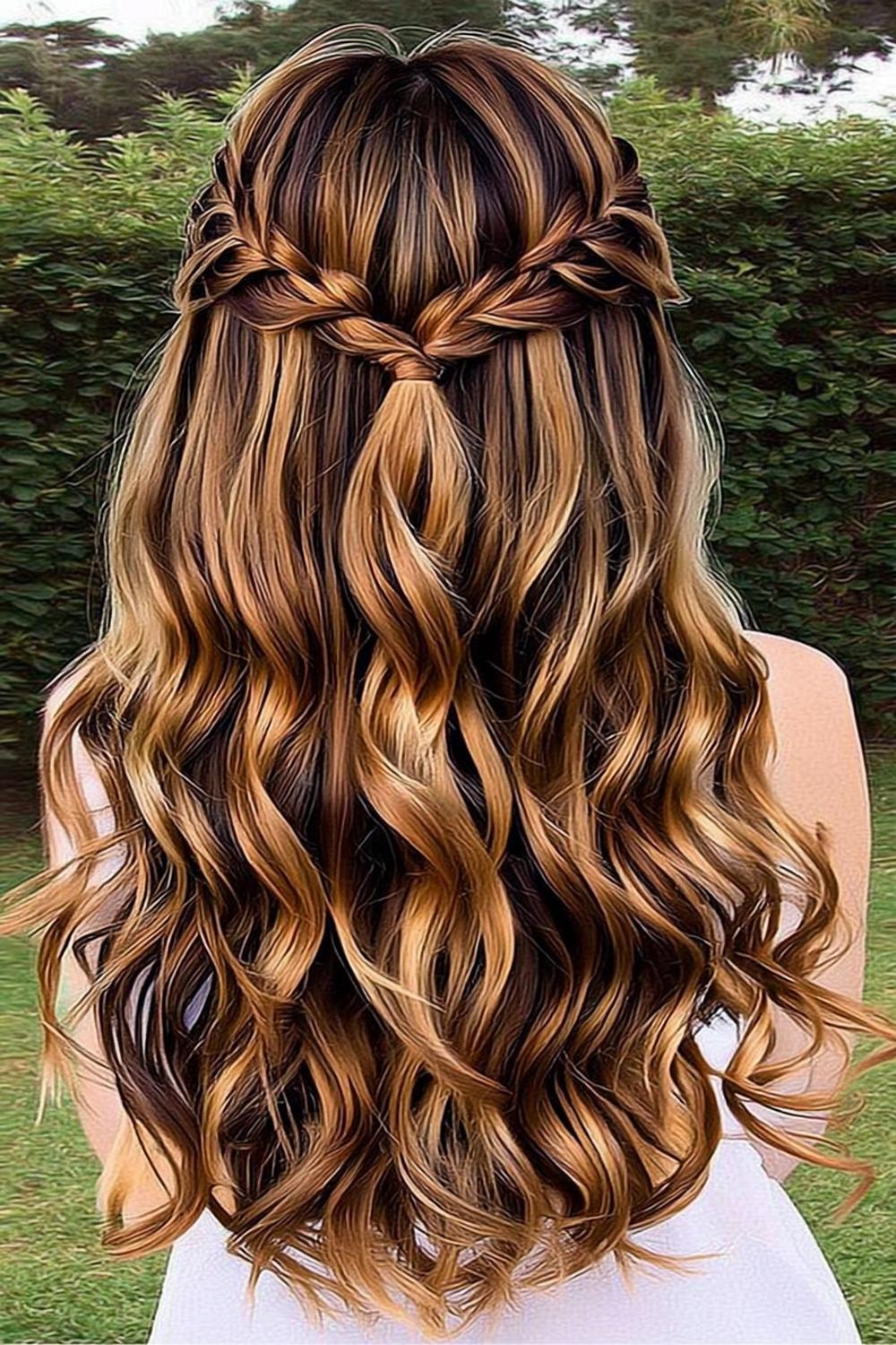 Kronenzopf mit Haarreif