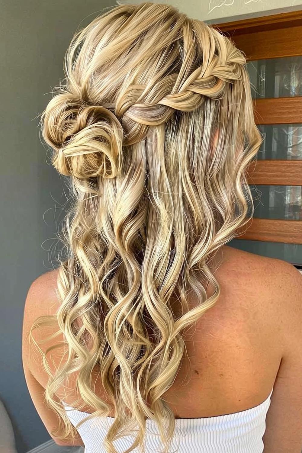 Seitlicher Haarreif romantisch