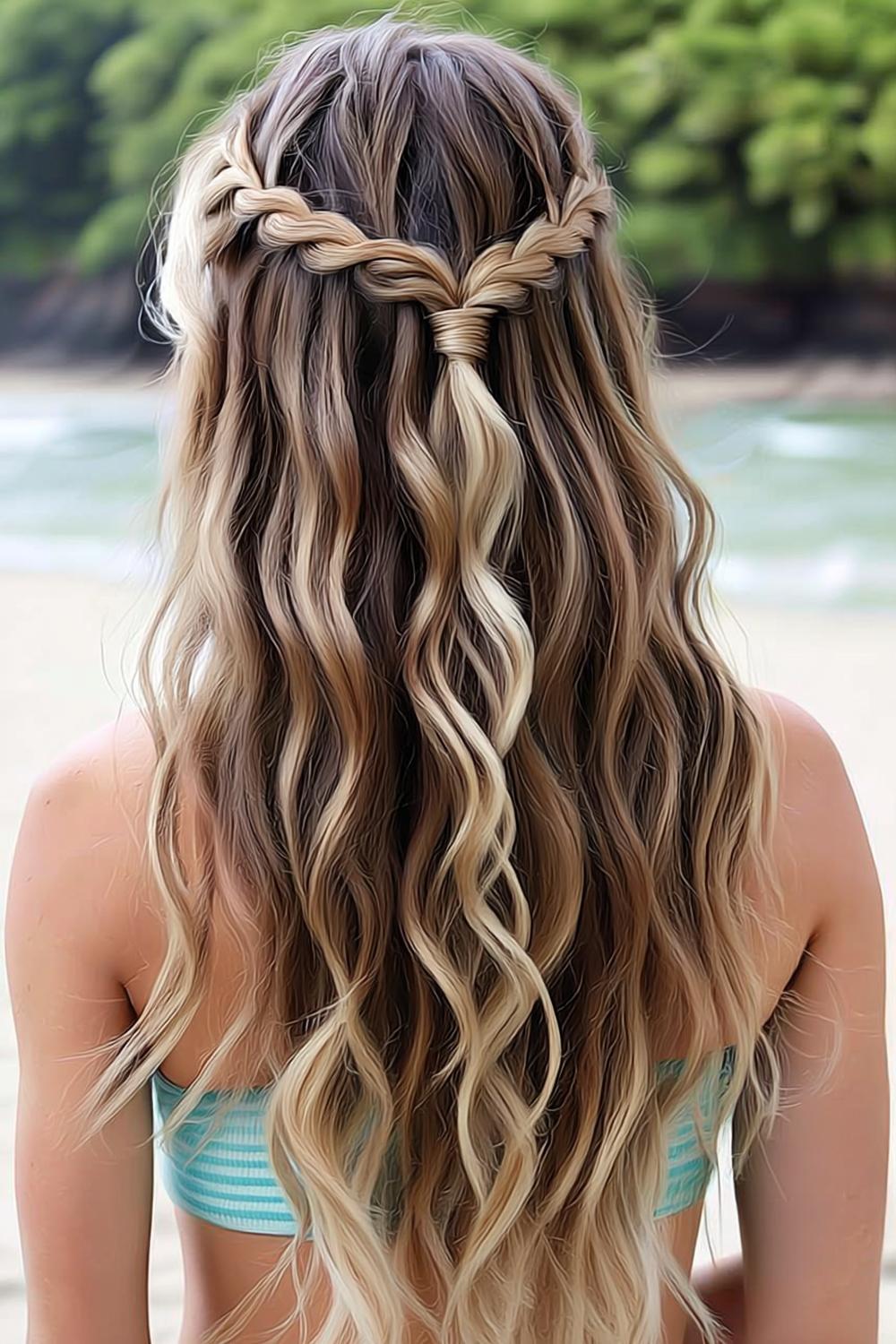 Sleeker Pferdeschwanz mit Details