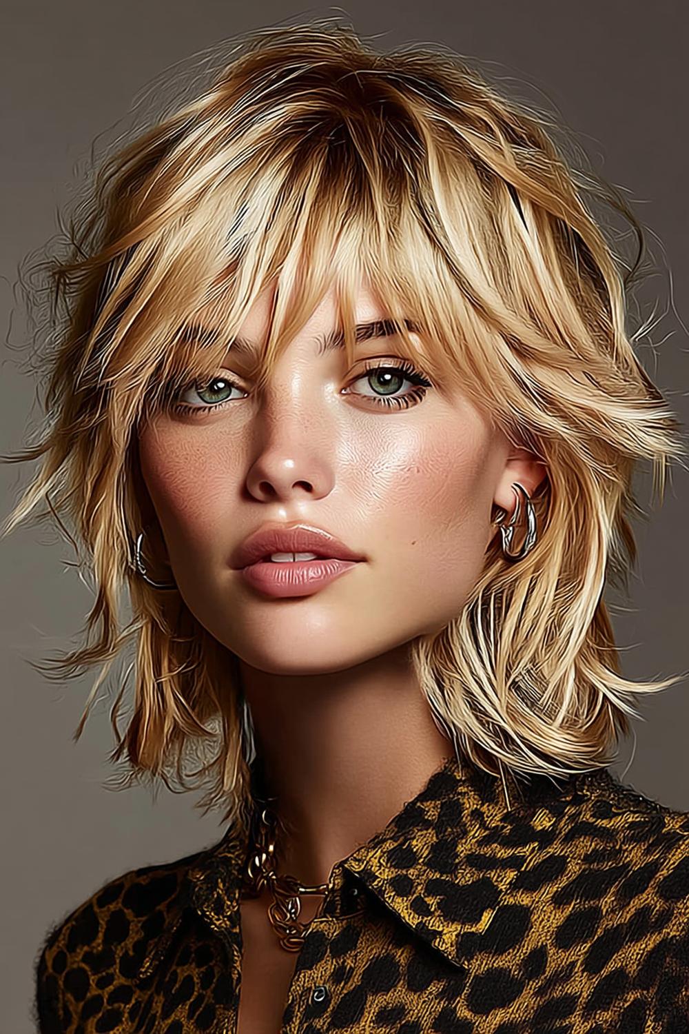 Textur für volles Haar