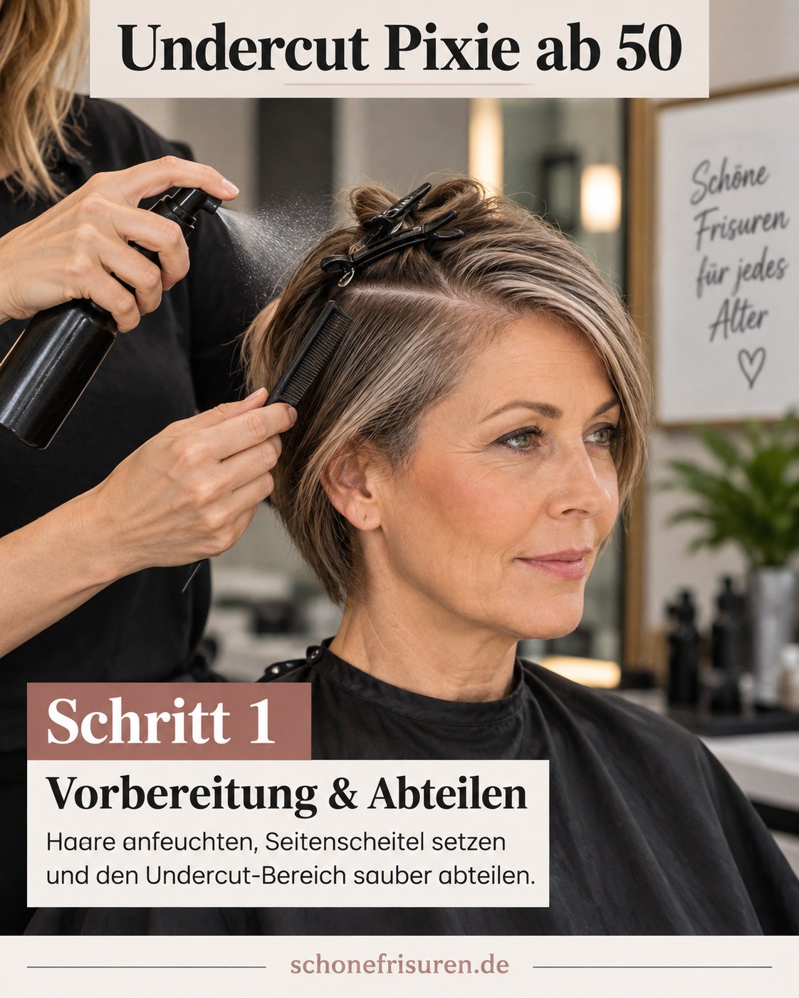 Undercut Pixie Ab 50 – Schnitt, Technik Und Styling Aus Dem