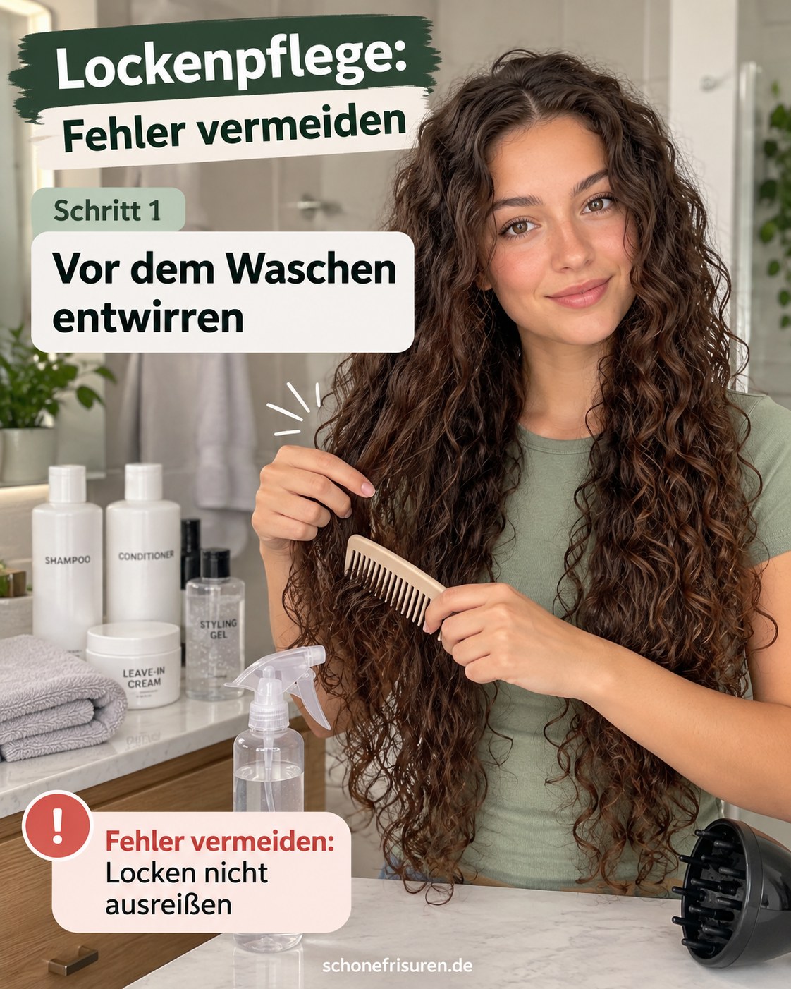 Lockenpflege – Diese Fehler Vermeiden Für Definierte Locken